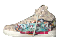 Louis Vuitton Louis Vuitton X Air Force 1 Mid Graffiti