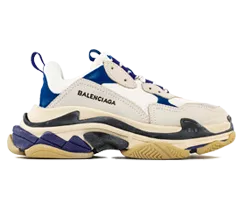 Balenciaga White Navy Purple