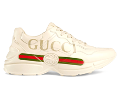 Gucci Logo Leather Sneaker