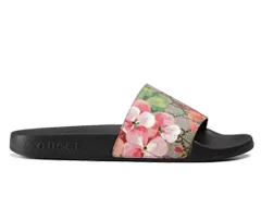 Gucci Blooms Supreme Slide Sandals