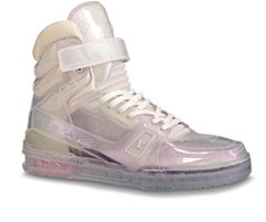 Louis Vuitton Boot Transparent Material White