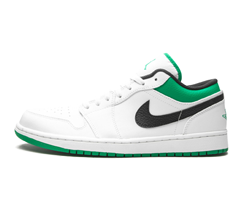 Jordan Low - White/Lucky Green