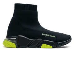 Balenciaga Clear Sole Black Yellow Fluo