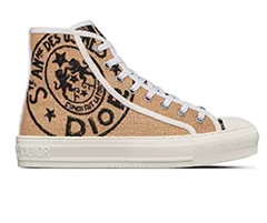 Dior High-Top Beige Jute with Dior Union Motif