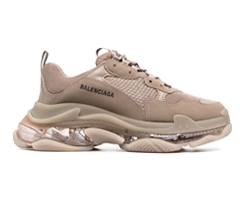 Balenciaga Lace-Up Light Brown