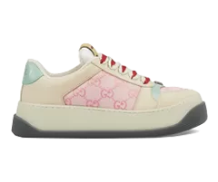 Gucci Canvas Sneakers Pink/Multicolour