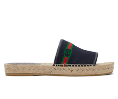 Gucci Navy Interlocking