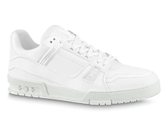 Louis Vuitton Trainer White, Calf leather