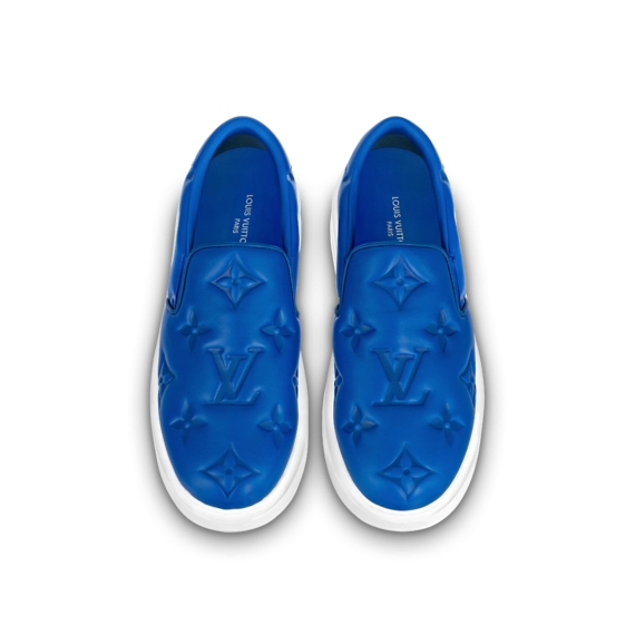 Louis Vuitton Beverly Hills Slip On Blue