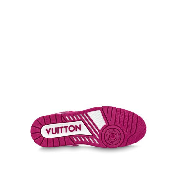 Louis Vuitton Trainer Sneaker - Fuchsia, Mix of materials