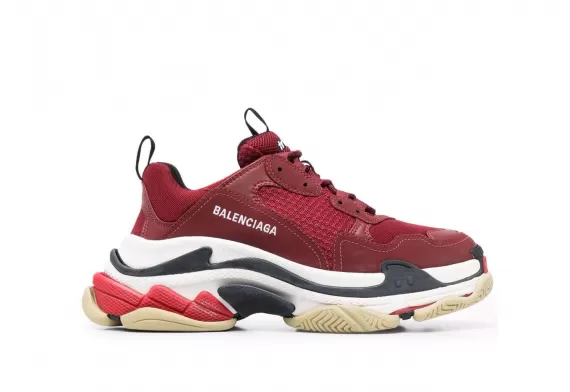 Balenciaga Triple S - Apple Red/Multicolour