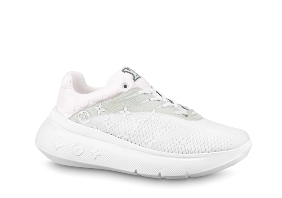Louis Vuitton Show Up Sneaker - White, Monogram and Damier knit