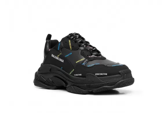 Balenciaga Triple S - Black / Multicolour