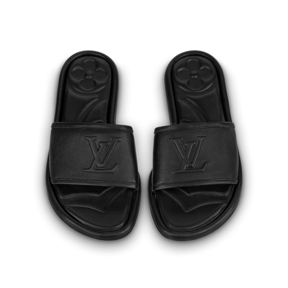 Louis Vuitton Magnetic Flat Mule Black