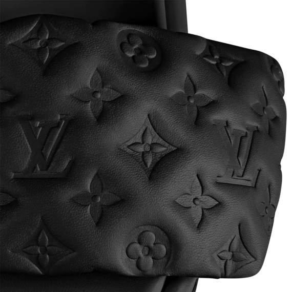 Louis Vuitton Pool Pillow Flat Comfort Mule Black