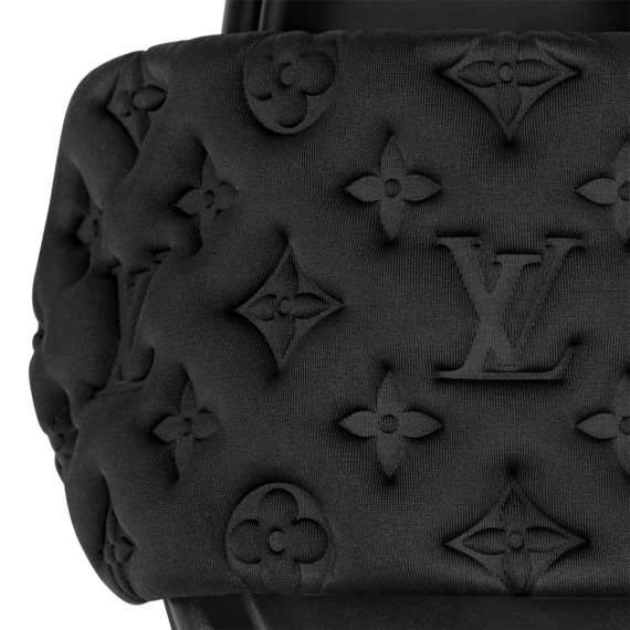 Louis Vuitton Pool Pillow Comfort Mule Black