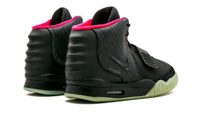 Nike Air Yeezy 2 NRG BLACK/BLACK-SOLAR RED