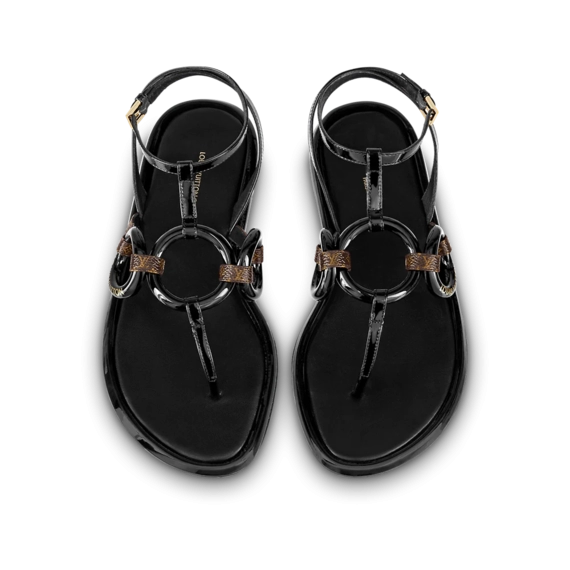 Louis Vuitton Vedette Flat Sandal