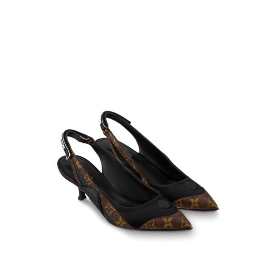 Louis Vuitton Archlight Slingback Pump Black