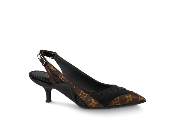 Louis Vuitton Archlight Slingback Pump Black