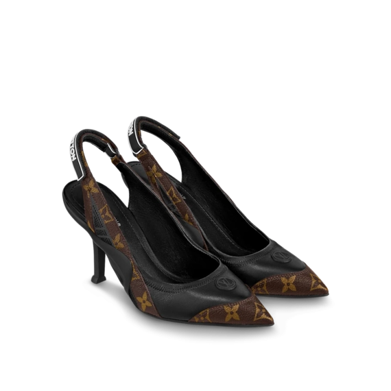 Louis Vuitton Archlight Slingback Pump, Black