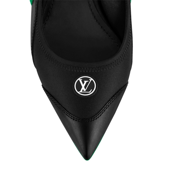 Louis Vuitton Archlight Slingback Pump Black / Green