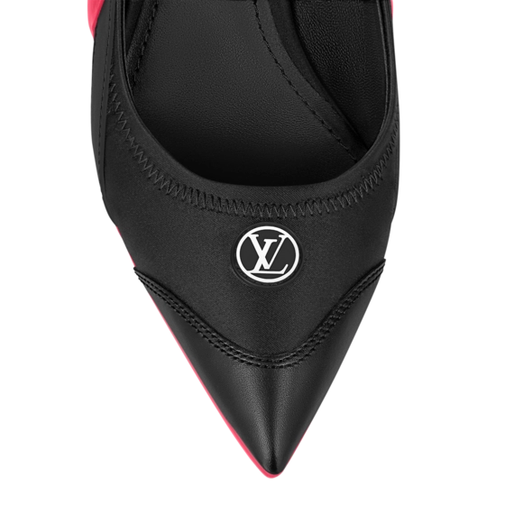 Louis Vuitton Archlight Slingback Pump Black / Fuchsia Pink