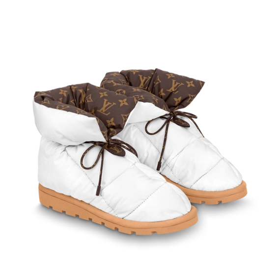 Louis Vuitton Pillow Comfort Boot White