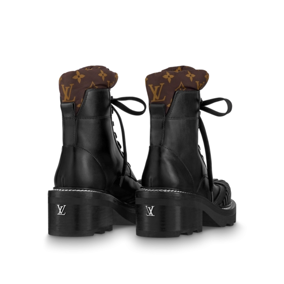 Lv Beaubourg Ankle Boot Black