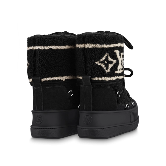 Louis Vuitton Polar Flat Half Boot Black