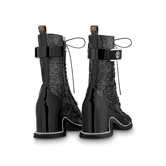 Louis Vuitton Moonlight Half Boot Black