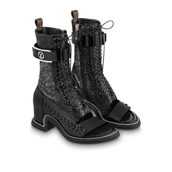 Louis Vuitton Moonlight Half Boot Black