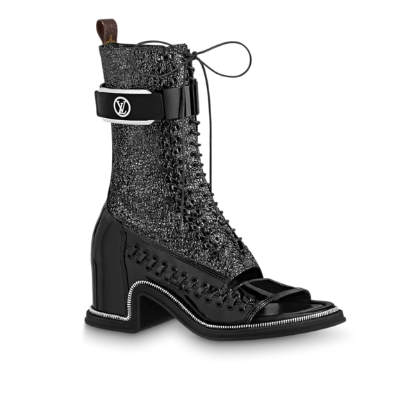 Louis Vuitton Moonlight Half Boot Black