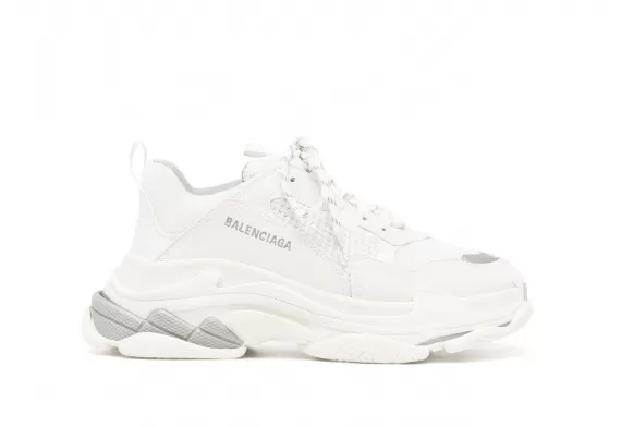 Balenciaga Triple S - White, Panelled Design