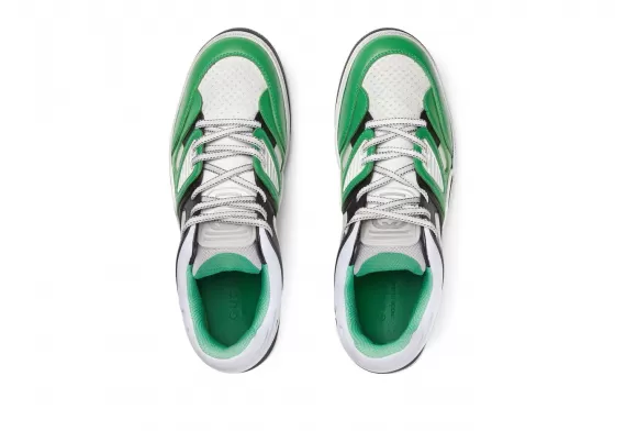 Gucci Basket low-top sneakers - Black/Green/White