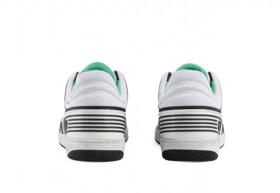 Gucci Basket low-top sneakers - Black/Green/White