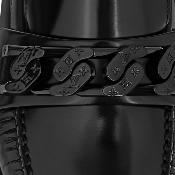 Louis Vuitton Loafer Loafer Black