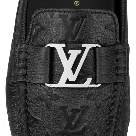 Louis Vuitton Monte Carlo moccasin Black