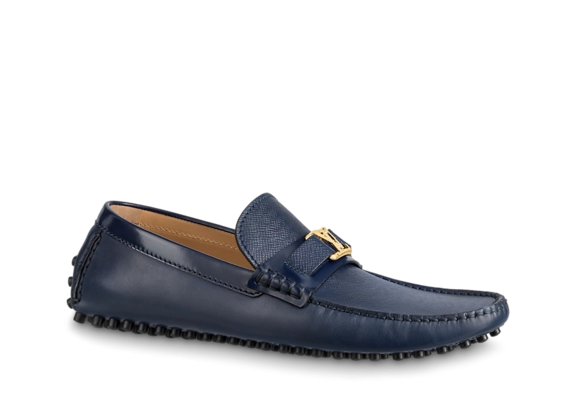 Louis Vuitton Hockenheim moccasin Navy Blue