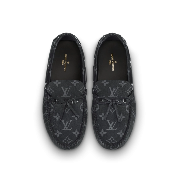 Louis Vuitton ARIZONA MOCASSIN Eclipse, black