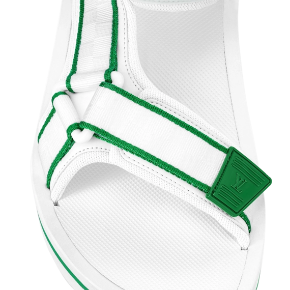 Louis Vuitton Panama Sandal White