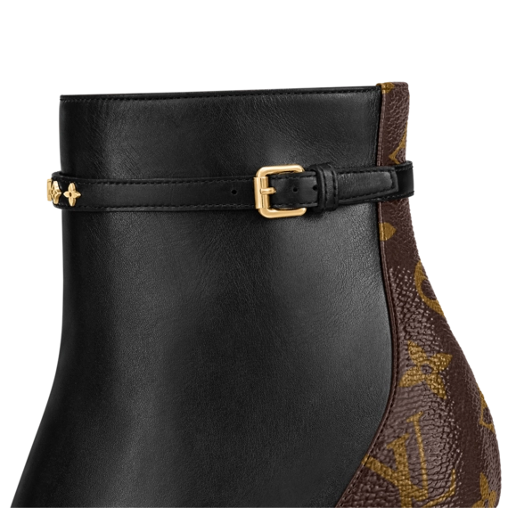 Louis Vuitton Afterglow Platform Ankle Boot in Black - Shoes