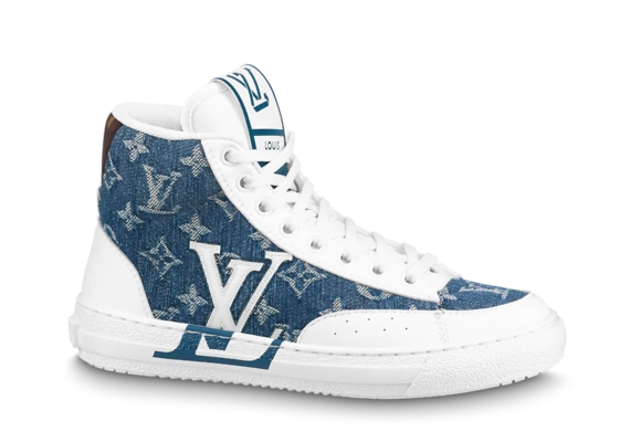 Louis Vuitton Charlie Sneaker Boot Blue