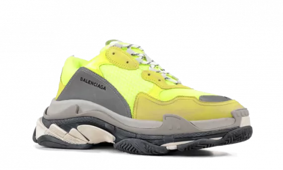 Balenciaga TRIPLE S TRAINERS - Jaune Fluo