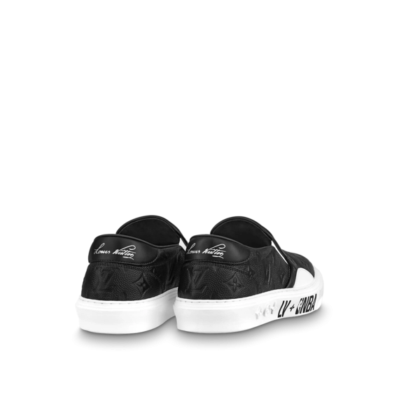 LVxNBA LV Ollie Slip On Black