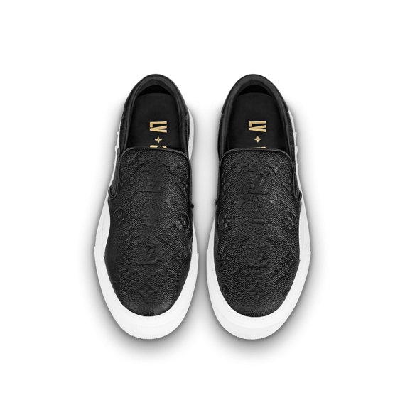 LVxNBA LV Ollie Slip On Black