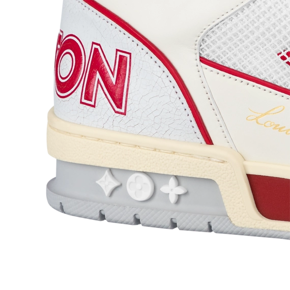 Louis Vuitton Trainer Sneaker Red