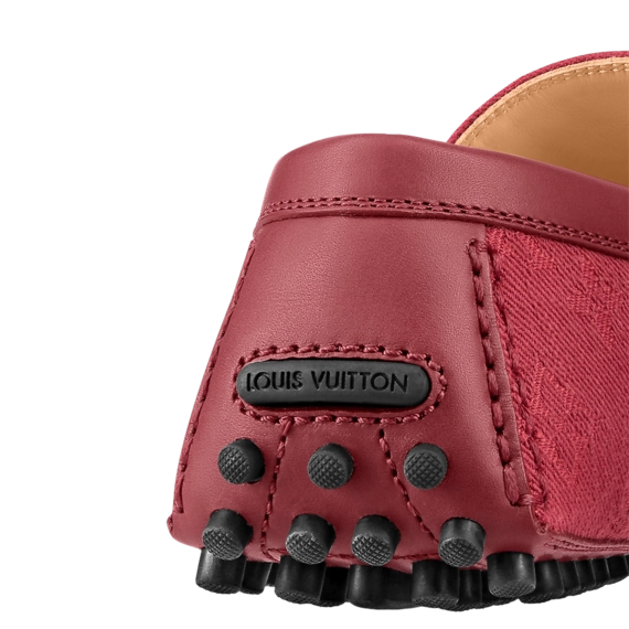 Louis Vuitton Hockenheim Mocassin Bordeaux Red