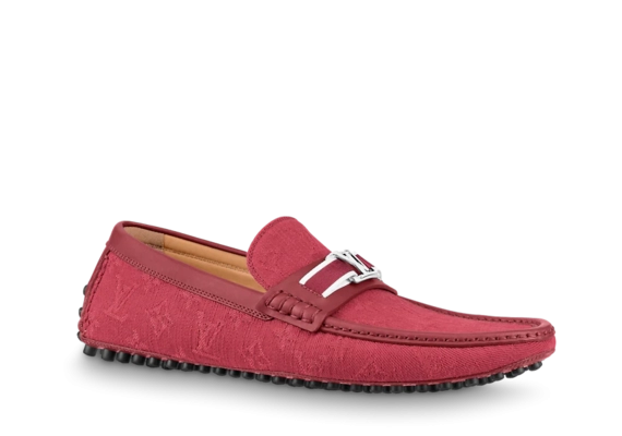 Louis Vuitton Hockenheim Mocassin Bordeaux Red