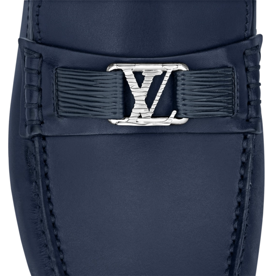 Louis Vuitton Hockenheim Mocassin Navy Blue